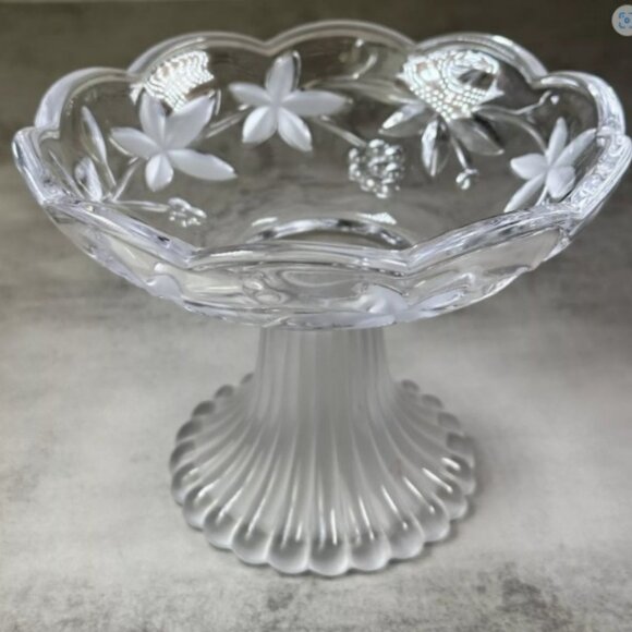 Vintage Candy Dish | Mikasa Garden Terrace Pedestal Candy Nut Trinket Dish - Picture 2 of 5